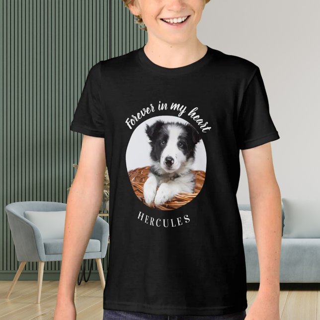 Camiseta Triblenda Memorial de perro amor por la foto negra (Subido por el creador)