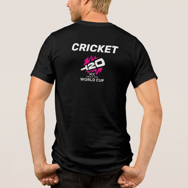 Camiseta Triblenda Men’s T20 IPL Cricket Logo T-Shirt (Reverso)