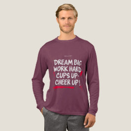 CAMISETA TRIBLENDA MEN'S DREAM BIG CHEER UP LONG SLEEVE TEE
