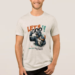 CAMISETA TRIBLENDA MEN'S LET'S GOO LESSONS LEARN TRI-BLEND T SHIRT 