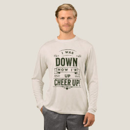 CAMISETA TRIBLENDA MEN'S NOW I'M UP CHEER UP LONG SLEEVE T SHIRT 