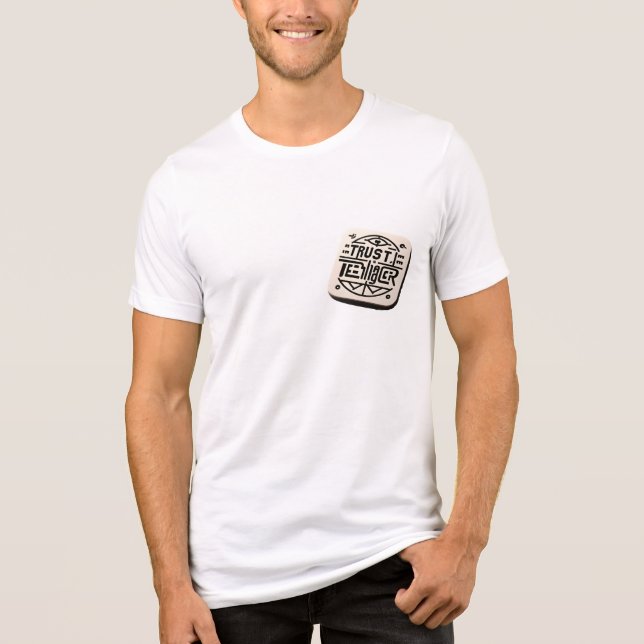 Camiseta Triblenda Men's T-shirt with a cool inscription (Anverso)