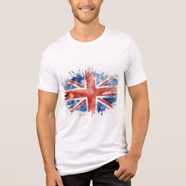 Camiseta Triblenda Mens union jack t shirt (Anverso)