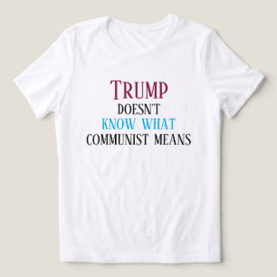 Camiseta Triblenda Mensaje anti-MAGA