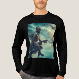 Camiseta Triblenda Mensajero de invierno de fantasía victoriana Steam