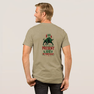 Camiseta Triblenda Mentalidad de Negociación de Toro Presente o Perdi
