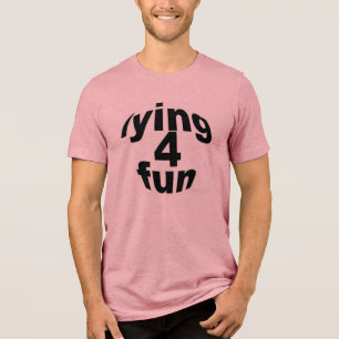 Camiseta Triblenda Mentir por el Tee de texto divertido - Vibes jugue
