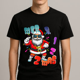 Camiseta Triblenda Mer rizz mas - Christmas Rizz funny Santa