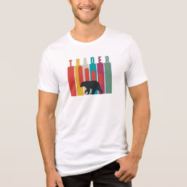 Camiseta Triblenda Mercado de Bearish | Comerciante | Diseño sencillo