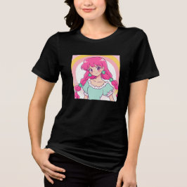 Camiseta Triblenda Mercancías inspiradas en anime 🌸 sueños de Kawaii