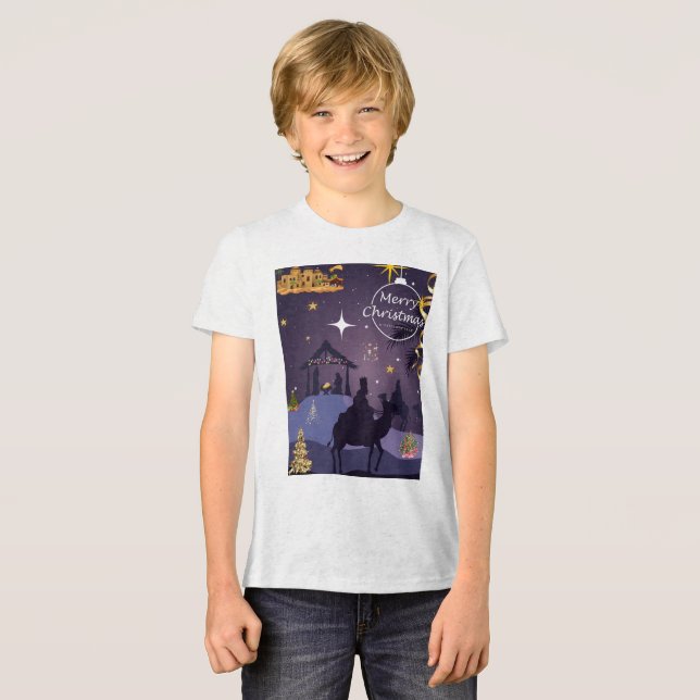 Camiseta Triblenda Merry Christmas (Anverso Completo)