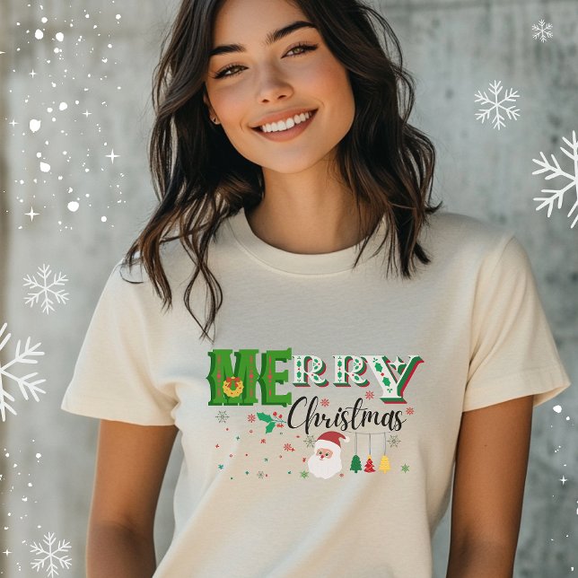 Camiseta Triblenda Merry Christmas | Festive Ornaments & Holiday  (Subido por el creador)