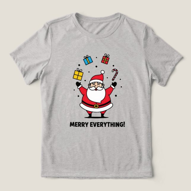 Camiseta Triblenda Merry Everything (Diseño delantero )