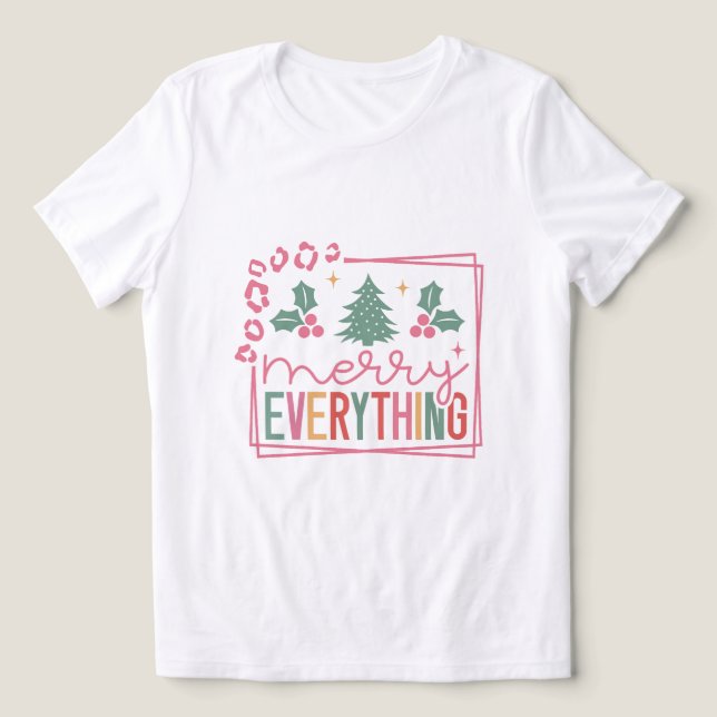 Camiseta Triblenda Merry Everything (Diseño delantero )