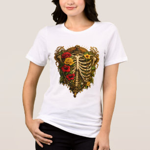 Camiseta Triblenda Mes de la Historia Afroamericana Reina Esqueleto A