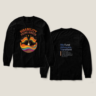 Camiseta Triblenda Mes del Orgullo de la Discapacidad Julio