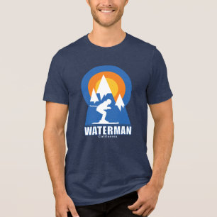 Camiseta Triblenda Metro Waterman Ski Sunset Retro T-Shirt