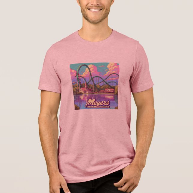 Camiseta Triblenda Meyers lake amusement park (Anverso)