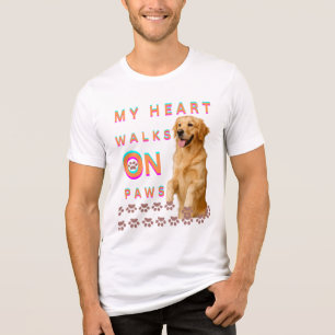 Camiseta Triblenda Mi corazón camina sobre patas