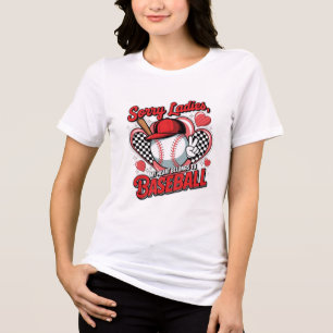 Camiseta Triblenda Mi corazón pertenece al béisbol