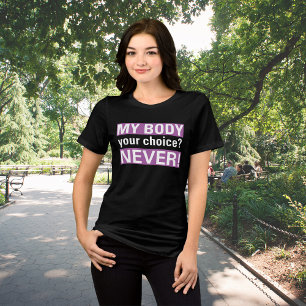 Camiseta Triblenda Mi cuerpo mi elección no la elección