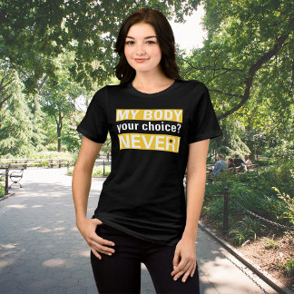 Camiseta Triblenda Mi cuerpo mi elección no tu elección profesional A