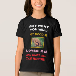 Camiseta Triblenda Mi Doodle Me Ama Niño