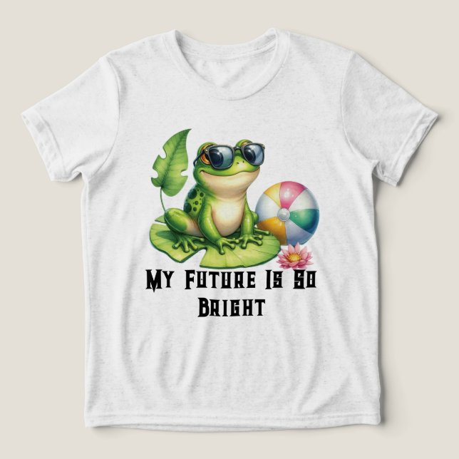 Camiseta Triblenda Mi futuro es tan brillante (Diseño delantero )