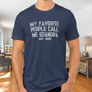 Camiseta Triblenda Mi Gente Favorita Me Llama Abuelo Este 2025