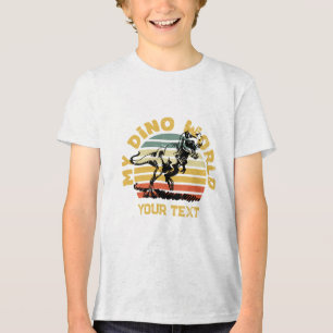 Camiseta Triblenda Mi juventud del mundo de Dino