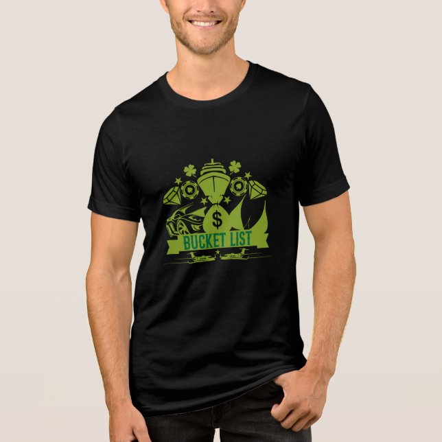 Camiseta Triblenda Mi lista de cubos (Anverso)