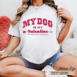 Camiseta Triblenda Mi perro es mi regalo soltero de amante de los per
