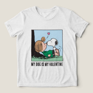 Camiseta Triblenda Mi perro es mi San Valentín   Peppermint Patty & S
