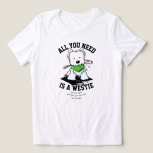 Camiseta Triblenda Mi Westie es KiniArt