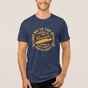 Camiseta Triblenda Miami Beach Surf Club: Subir las olas con estilo