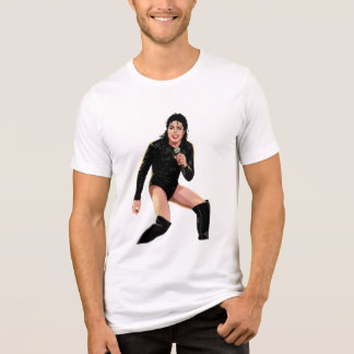 Camiseta Triblenda Michael Jackson en vivo Bad World Tour Aintree 198