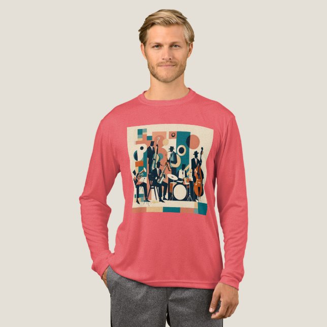 Camiseta Triblenda Mid Century Jazz Age Sextet (Anverso Completo)