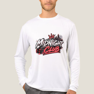 Camiseta Triblenda Midnight Club Ropa urbana de conducción nocturna
