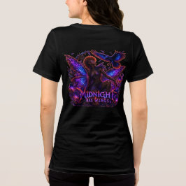 Camiseta Triblenda Midnight Has Wings Dark Fairy Women’s T-Shirt