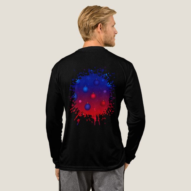 Camiseta Triblenda Midnight Spark and Tinsel Glow (Reverso Completo)