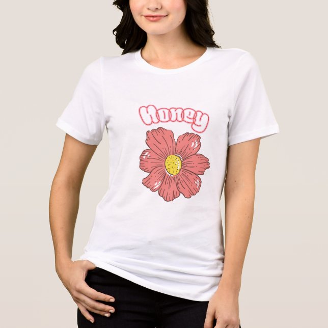Camiseta Triblenda Miel (Anverso)