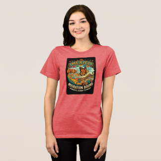 Camiseta Triblenda Migración de la Mariposa Monarca