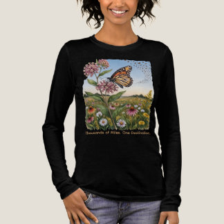 Camiseta Triblenda Migración de la Mariposa Monarca