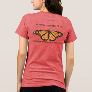 Camiseta Triblenda Migración de la Mariposa Monarca