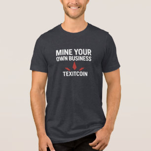 Camiseta Triblenda Mina tu propio Bella+Canvas Tri-fusilar T-Shirt ma