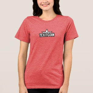 Camiseta Triblenda Mina tu propio tee de mezcla triple de mujeres Bel
