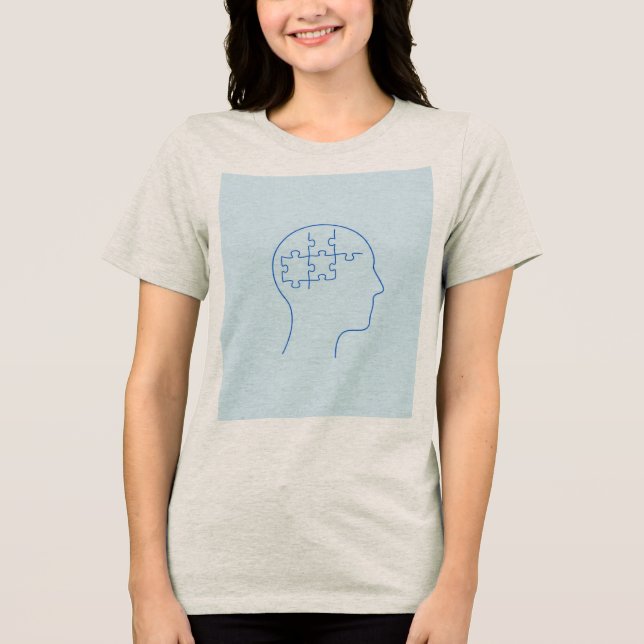 Camiseta Triblenda Mind in Pieces: A Puzzle Within (Anverso)