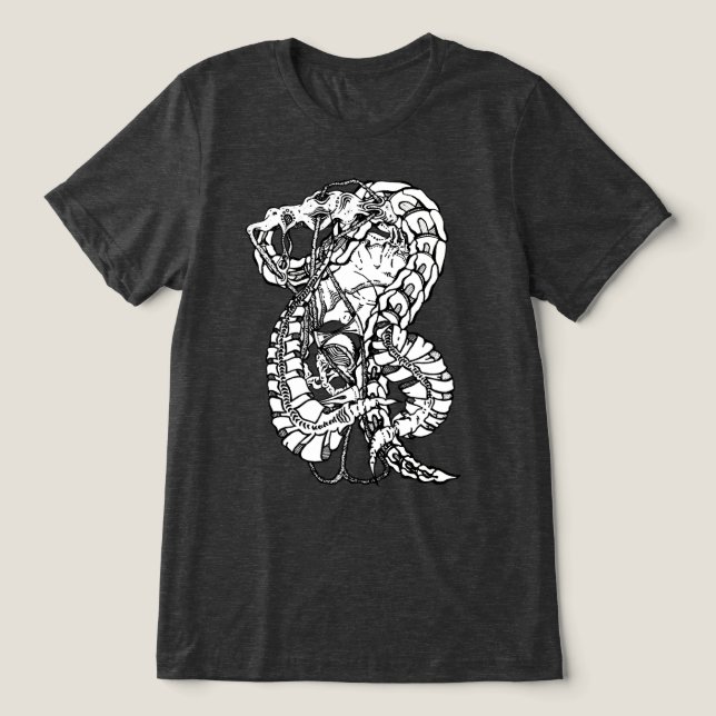 Camiseta Triblenda Mind Melting Surrealist Resumen del arte moderno (Diseño delantero )