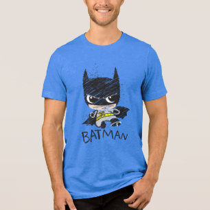 Camiseta Triblenda Mini Classic Batman Sketch