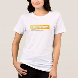 Camiseta Triblenda Minimalista en negro y blanco